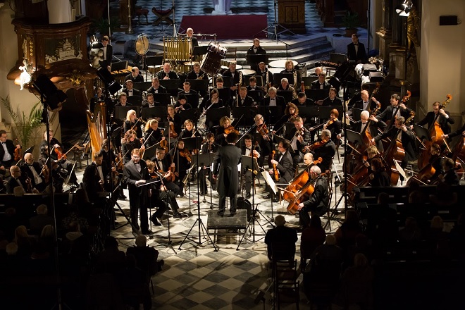 Velikonoční festival duchovní hudby Brno - Janáčkova filharmonie Ostrava, Heiko Mathias Förster, Brno 20.3.2016 (foto Petr Francán)