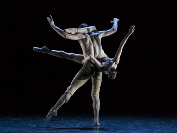 DUET Z BALETU CARAVAGGIO - Beatrice Knop a Dmitry Semionov © Costin Radu