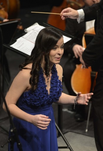 Mezinárodní pěvecká soutěž Antonína Dvořáka Karlovy Vary 2014 – Doubravka Součková, Česká republika (foto Pavel Horník)