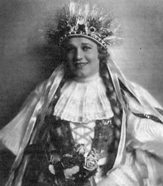 Leoš Janáček: Její pastorkyňa - Maria Jeritza (Jenůfa) - Met New York 1924 (foto Centrum Leoše Janáčka)