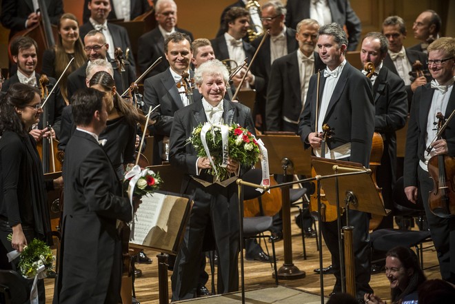 Česká filharmonie - Jiří Bělohlávek & David Garrett (Dvořákova Praha 17.9.2015)(foto Petra Hajská)