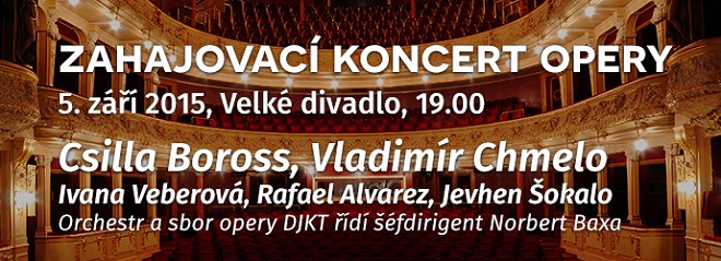 Zahajovací koncert opery DJKT - pozvánka