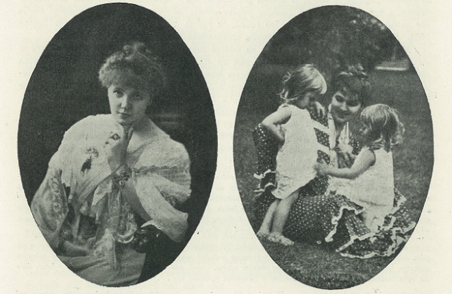 Marianna Kubelíková se svými dvojčátky