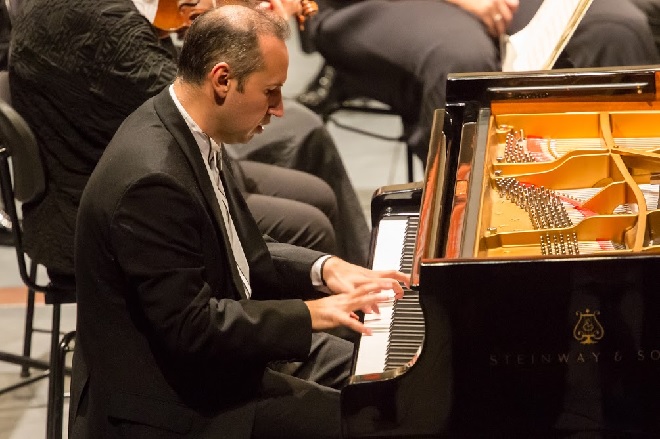 Rotterdamská filharmonie ‒ Simon Trpčeski ‒ Moravský podzim 2015 (foto Petr Francán)