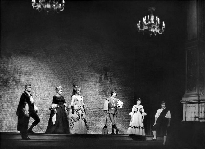 Wolfgang Amadeus Mozart: Don Giovanni - ND Praha 1969 (foto Jaromír Svoboda)