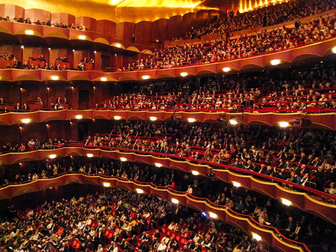hlediště Metropolitní opery New York (foto archiv)