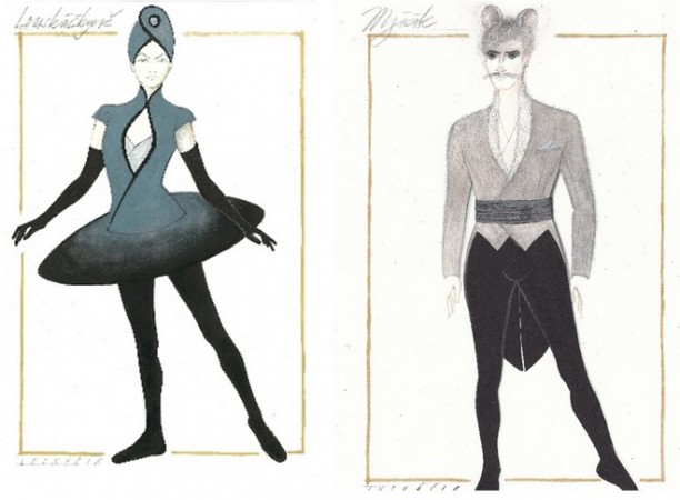 P.I.Čajkovskij: Louskáček a Myšák Plyšák - návrh kostýmů Alexandra Grusková (zdroj Balet ND)