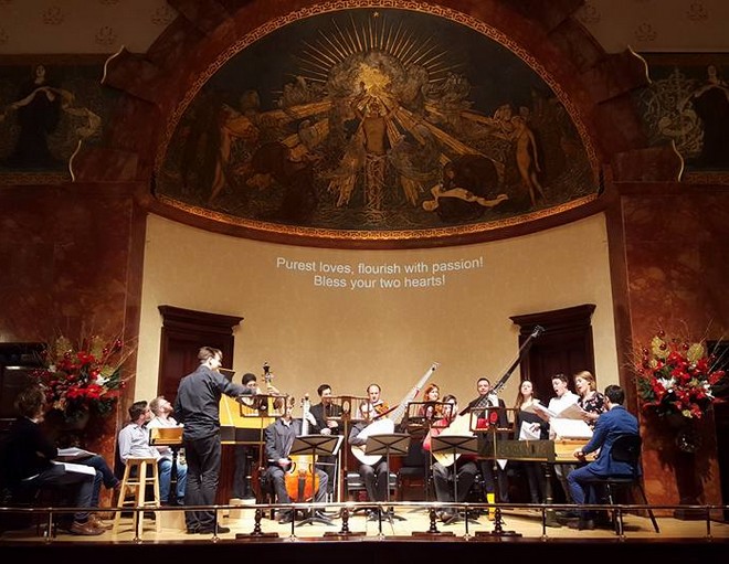 Antonio Cesti: Orontea - zkouška ve Wigmore Hall (foto FB La Nuova Musica)