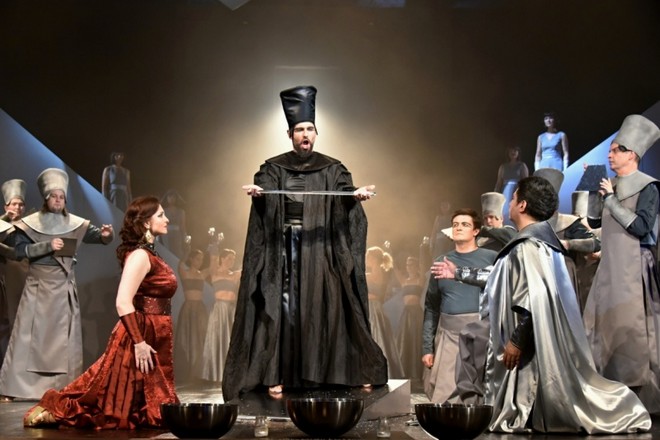 Giuseppe Verdi: Aida - Divadlo F. X. Šaldy Liberec (foto FB DFXŠ)
