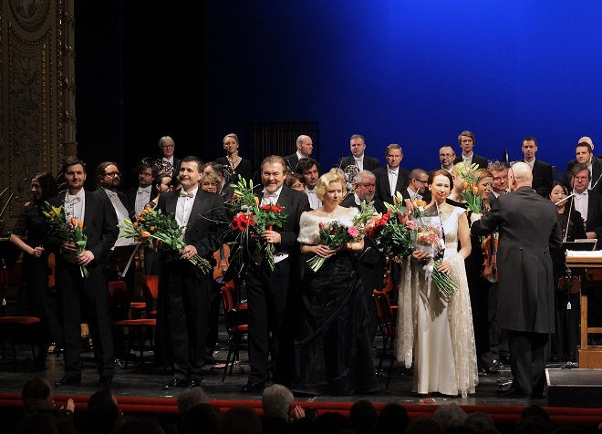 Písňový večer sólistů Opery Národního divadla - Roman Hoza, Josef Moravec, Oleg Korotkov, Michaela Kapustová, Dana Burešová, Petr Kofroň (foto ND)