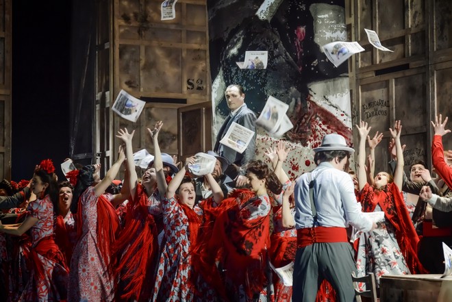 Georges Bizet: Carmen – Svatopluk Sem (Escamillo) - ND Brno 2016 (foto Marek Olbrzymek)