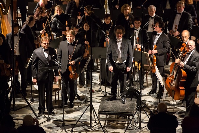 Velikonoční festival duchovní hudby Brno - Janáčkova filharmonie Ostrava, Heiko Mathias Förster, Brno 20.3.2016 (foto Petr Francán)