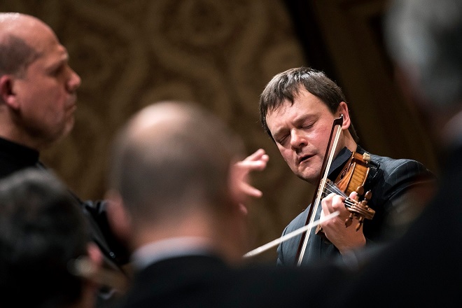 Frank Peter Zimmermann, Česká filharmonie a Jaap van Zweden - Praha 16./17./18.3.2016 (foto © Petra Hajská)