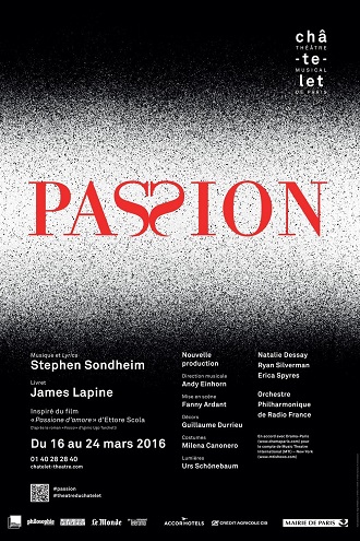 S.Sondheim: Vášeň (plakát)