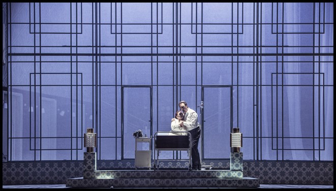 Charles Gounod: Romeo a Julie (Roméo et Juliette) - Jana Šrejma Kačírková (Julie), Martin Šrejma (Romeo) - ND Praha 2016 (foto Patrik Borecký)