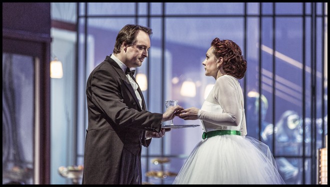 Charles Gounod: Romeo a Julie (Roméo et Juliette) - Martin Šrejma (Romeo), Jana Šrejma Kačírková (Julie) - ND Praha 2016 (foto Patrik Borecký)