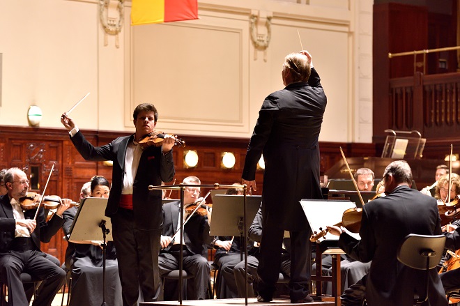 Symfonický orchestr hl.m. Prahy FOK - Jan Mráček, Jac van Steen (foto Petr Dyrc / FOK)