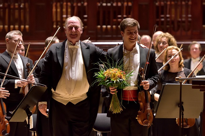 Symfonický orchestr hl.m. Prahy FOK - Jac van Steen, Jan Mráček (foto Petr Dyrc / FOK)