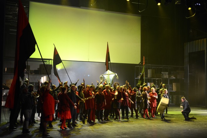 Ludwig van Beethoven: Fidelio - scéna - SND Bratislava 2016 (foto Pavol Breier)