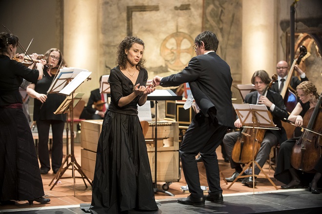 G.F.Händel: Il delirio amoroso - Collegium 1704, V.Luks, R.Milanesi - Praha 20.4.2016 (foto © Petra Hajská)