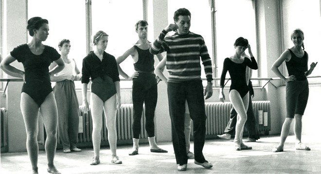 Pavel Šmok na zkušebním sále (foto archiv PKB)