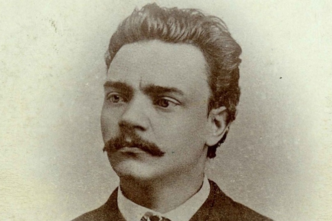 Antonín Dvořák v roce 1868 (zdroj Národní muzeum)