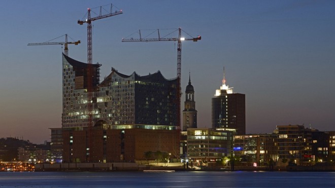 Elbphilharmonie Hamburk (foto archiv)