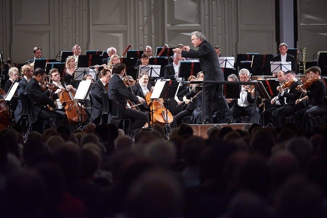 Pittsburský symfonický orchestr - Manfred Honeck - Dresdner Musikfestspiele 2016 (foto © Stephan Floss)