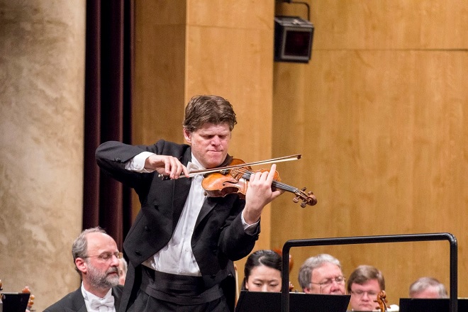 Symfonický orchestr hlavního města Prahy FOK - Guy Braunstein - Janáčkův máj 2016 (foto Jakub Mičovský)