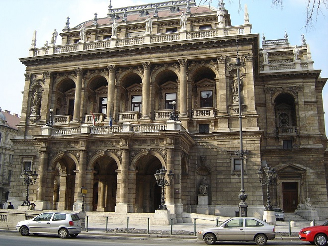 Magyar Állami Operaház Budapešť (foto wikipedia.org)