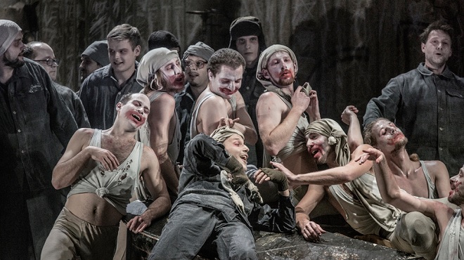 L.Janáček: Z mrtvého domu - ND Praha 2015 (foto Patrik Borecký)