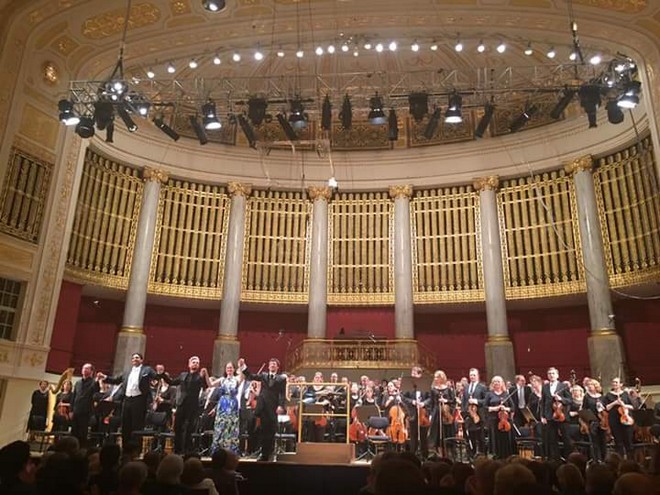 Antonín Dvořák: Svatební košile - Wiener Konzerthaus Vídeň 2016 (foto FB)