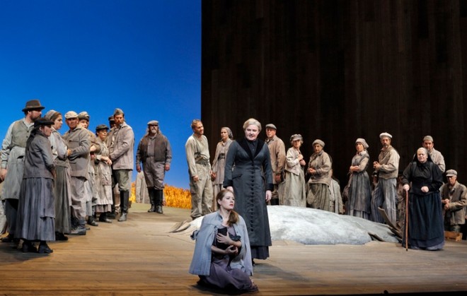 Leoš Janáček: Jenůfa - Malin Byström (Jenůfa), Karita Mattila (Kostelnička) - San Francisco Opera 2016 (foto Cory Weaver)