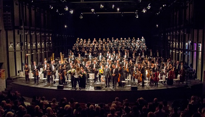 H.Berlioz: Romeo a Julie - Petr Vronský, Filharmonie Brno, Český filharmonický sbor Brno - Janáčkův máj 2016 (foto Jakub Mičovský)