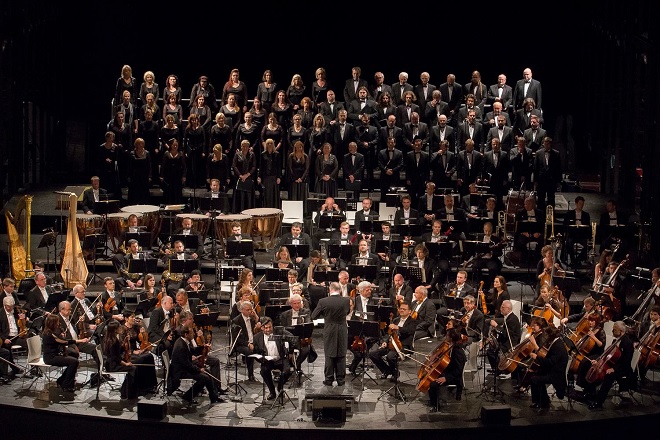 H.Berlioz: Romeo a Julie - Petr Vronský, Filharmonie Brno, Český filharmonický sbor Brno - Janáčkův máj 2016 (foto Jakub Mičovský)