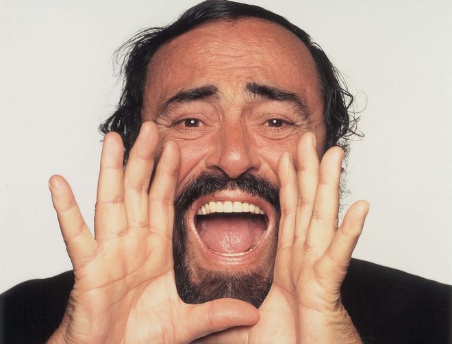 Luciano Pavarotti (foto archiv)