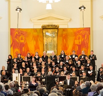 Český filharmonický sbor Brno, Janáčkova filharmonie, Veronika Holbová, Lukáš Bařák - Janáčkův máj 2016 (foto Solokapr / Petr Bohuš)