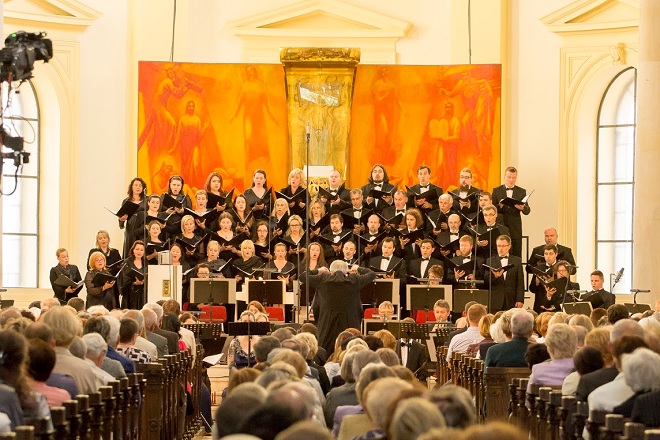 Český filharmonický sbor Brno, Janáčkova filharmonie Ostrava, Petr Altrichter - Janáčkův máj 2016 (foto Solokapr / Petr Bohuš)
