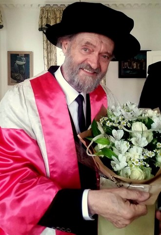 Arvo-Pärt převzal Čestný doktorát v hudební oblasti Doctor of Music honoris causa Oxfordské univerzity (foto archiv autora)