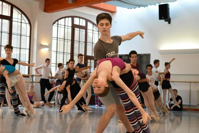 Ballet Masterclasses - Jan Špunda a Genevieve Gigi Eveleigh (foto archív Jana Špundu)