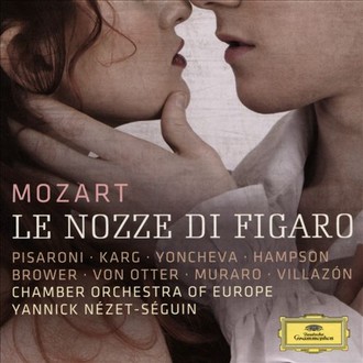 Wolfgang Amadeus Mozart: Figarova svatba - Deutsche Grammophon 2016 (přebal) (zdroj Deutsche Grammophon)