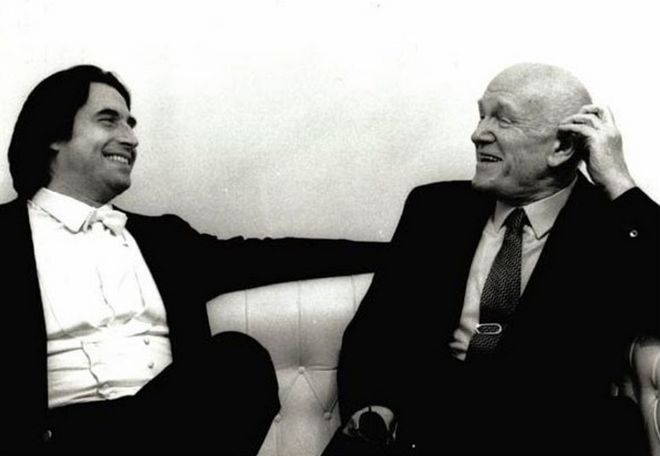 Riccardo Muti a Svjatoslav Richter (foto archiv)