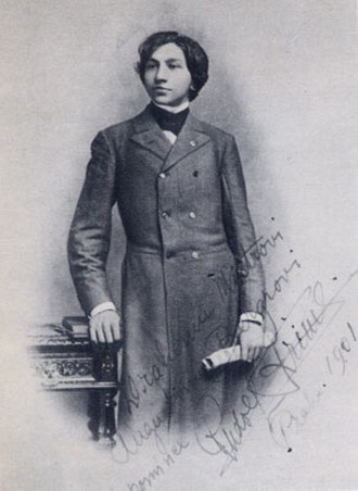 Mladý Rudolf Friml (foto archiv autorky)