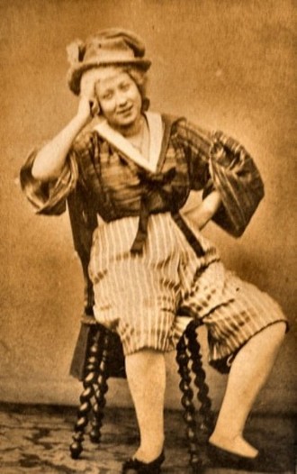 Amélie Marguerite Badel, zvaná Rigolboche (foto archiv autorky)