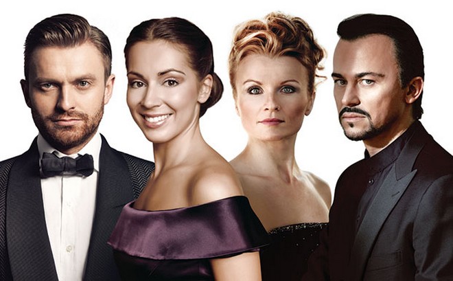 Pavol Bršlík, Adriana Kučerová, Jana Kurucová a Štefan Kocán (zdroj vivamusica.sk)