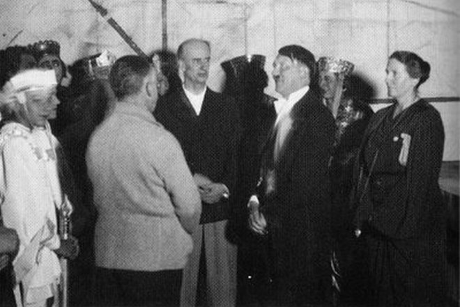 Adolf Hitler v Bayreuthu (foto archiv)