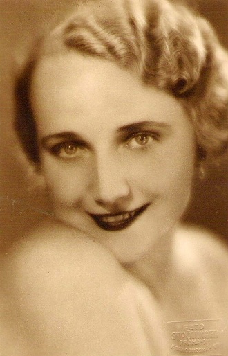 Štěpánka Jelínková 1936 (foto Ströminger Praha)