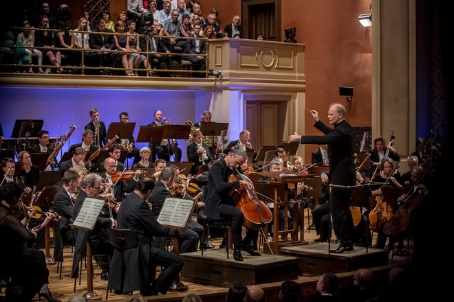 Dvořákova Praha 2016: London Symphony Orchestra, Jiří Bárta, Gianandrea Noseda - Rudoflinum Praha 2016 (foto Martin Divíšek/Dvořákova Praha)