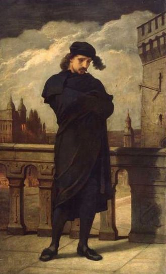 William Morris Hunt: Hamlet (zdroj commons.wikimedia.org)