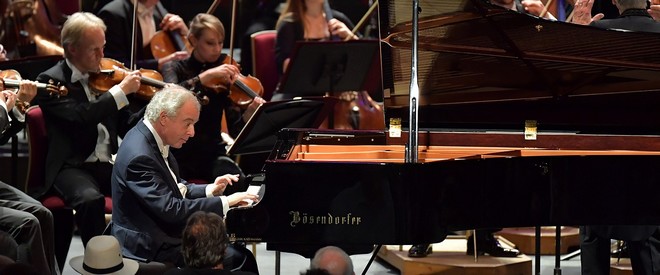 András Schiff v Royal Albert Hall v Londýně (foto archiv autora)